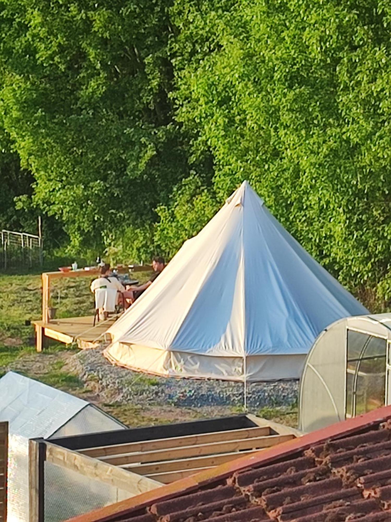 Villa Sjugare Gard Glamping Leksand Exterior foto
